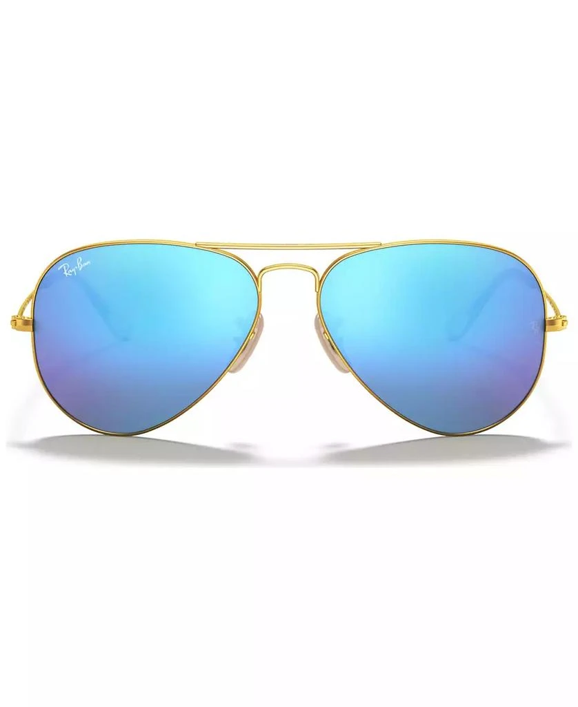 商品Ray-Ban|Ray-Ban RB3025 58 ORIGINAL AVIATOR MIRRORED 飞行员太阳镜,价格¥1535,第2张图片详细描述