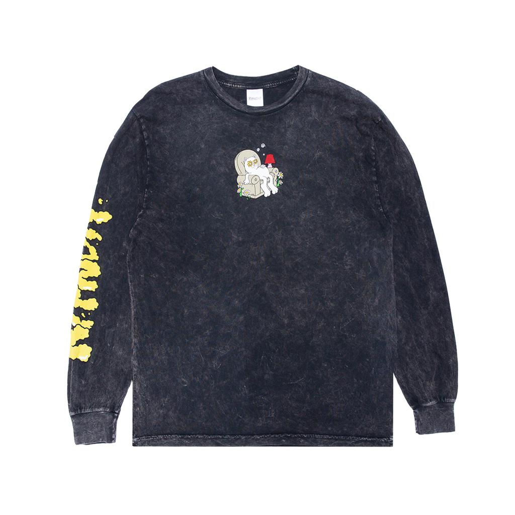 2 Moods Long Sleeve (Black Mineral Wash)商品第2张图片规格展示