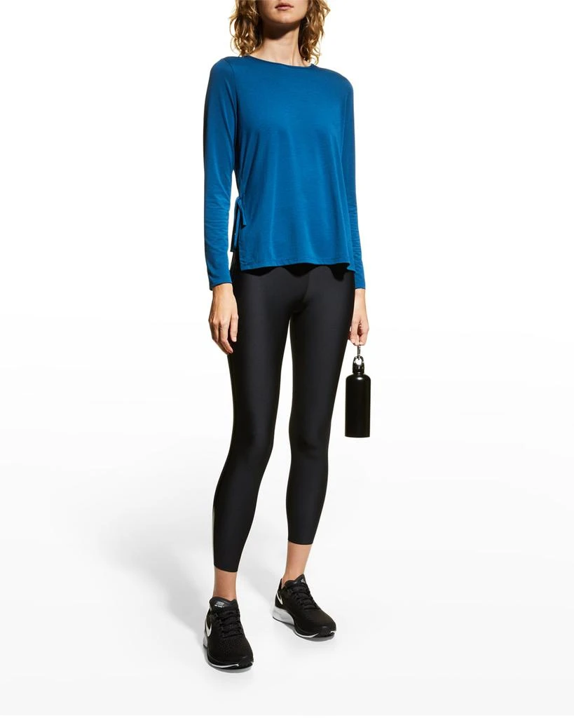 商品SWEATY BETTY|Tie-Side Yoga Long-Sleeve Top,价格¥266,第3张图片详细描述