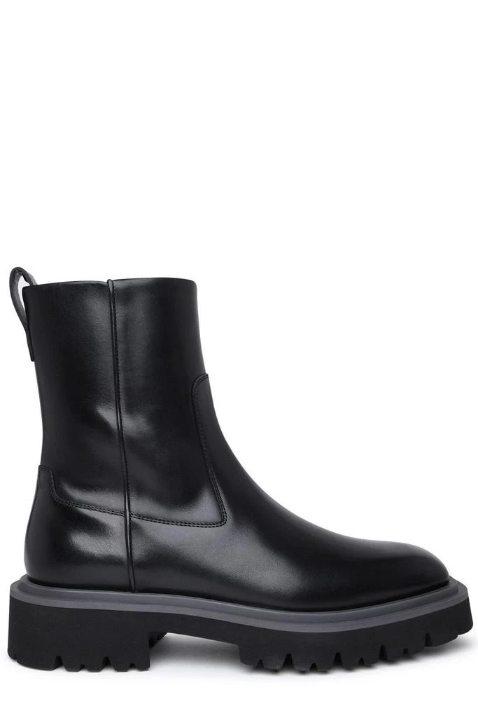 商品Salvatore Ferragamo|Ferragamo Round-Toe Ankle Boots,价格¥4790,第1张图片