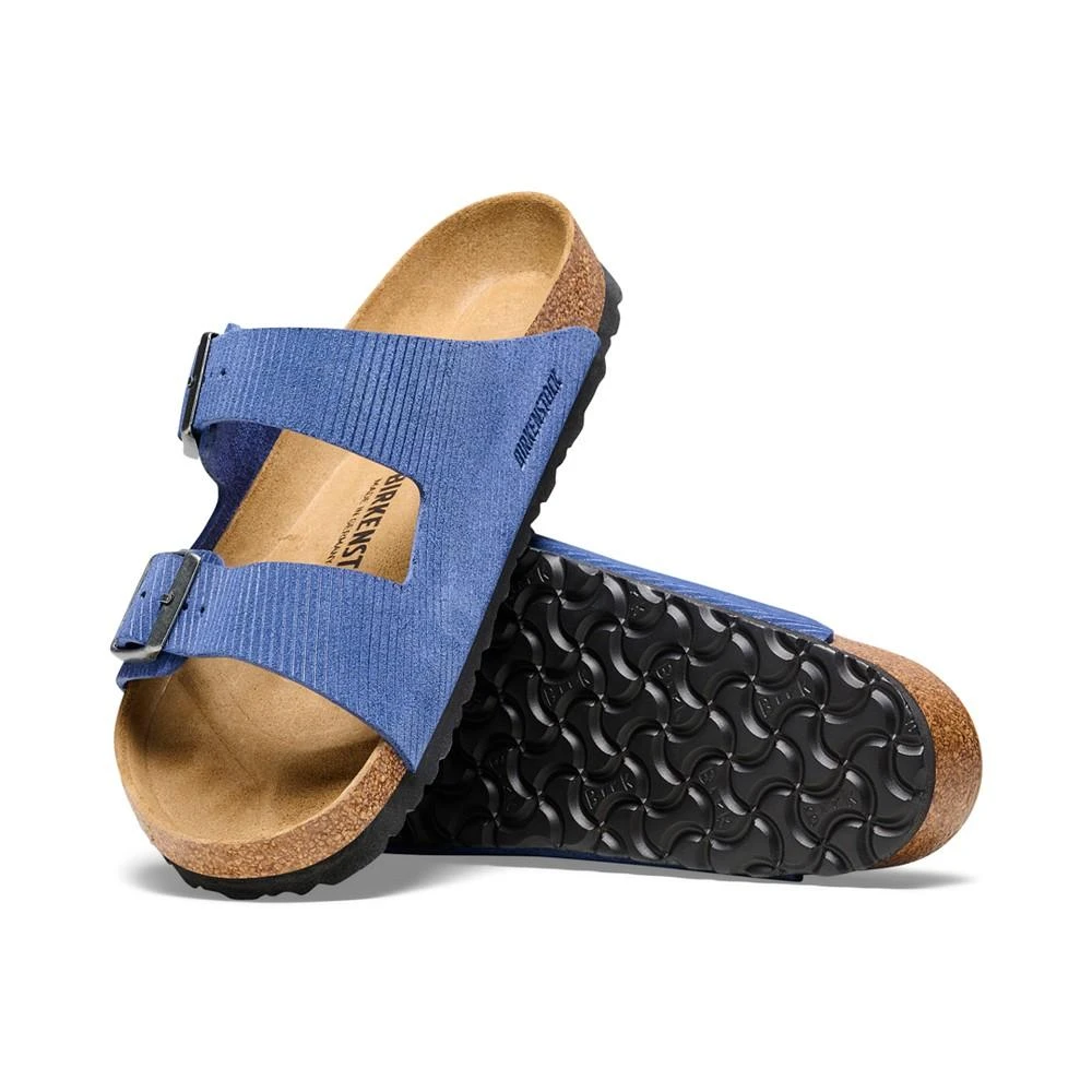 商品Birkenstock|Women's Arizona Corduroy Suede Embossed Sandals from Finish Line,价格¥980,第5张图片详细描述