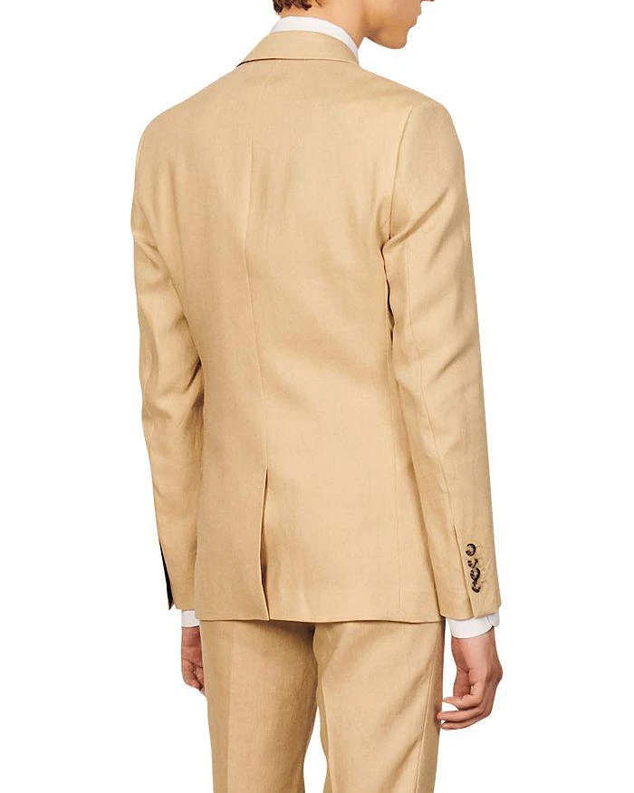商品Sandro|Formal Classic Fit Linen Suit Jacket,价格¥3610,第2张图片详细描述