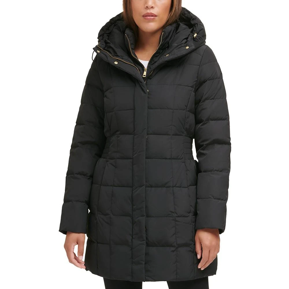 商品Cole Haan|Women's Hooded Down Puffer Coat,价格¥1708,第5张图片详细描述