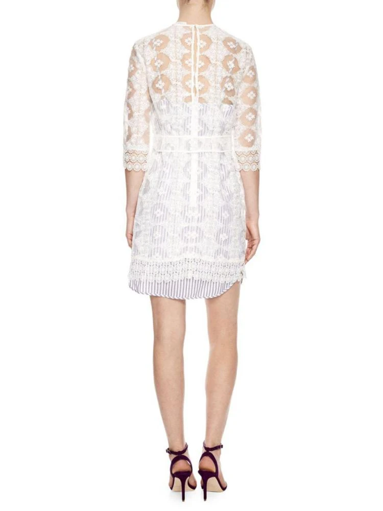 商品Sandro|Sandro - Alvea Lace Tunic Top,价格¥867,第2张图片详细描述