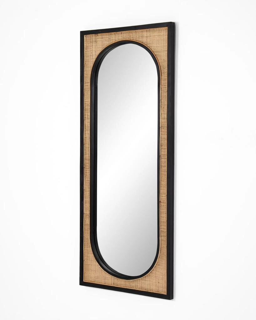 商品Four Hands|Candom Floor Mirror - Ebony Black,价格¥6987,第2张图片详细描述