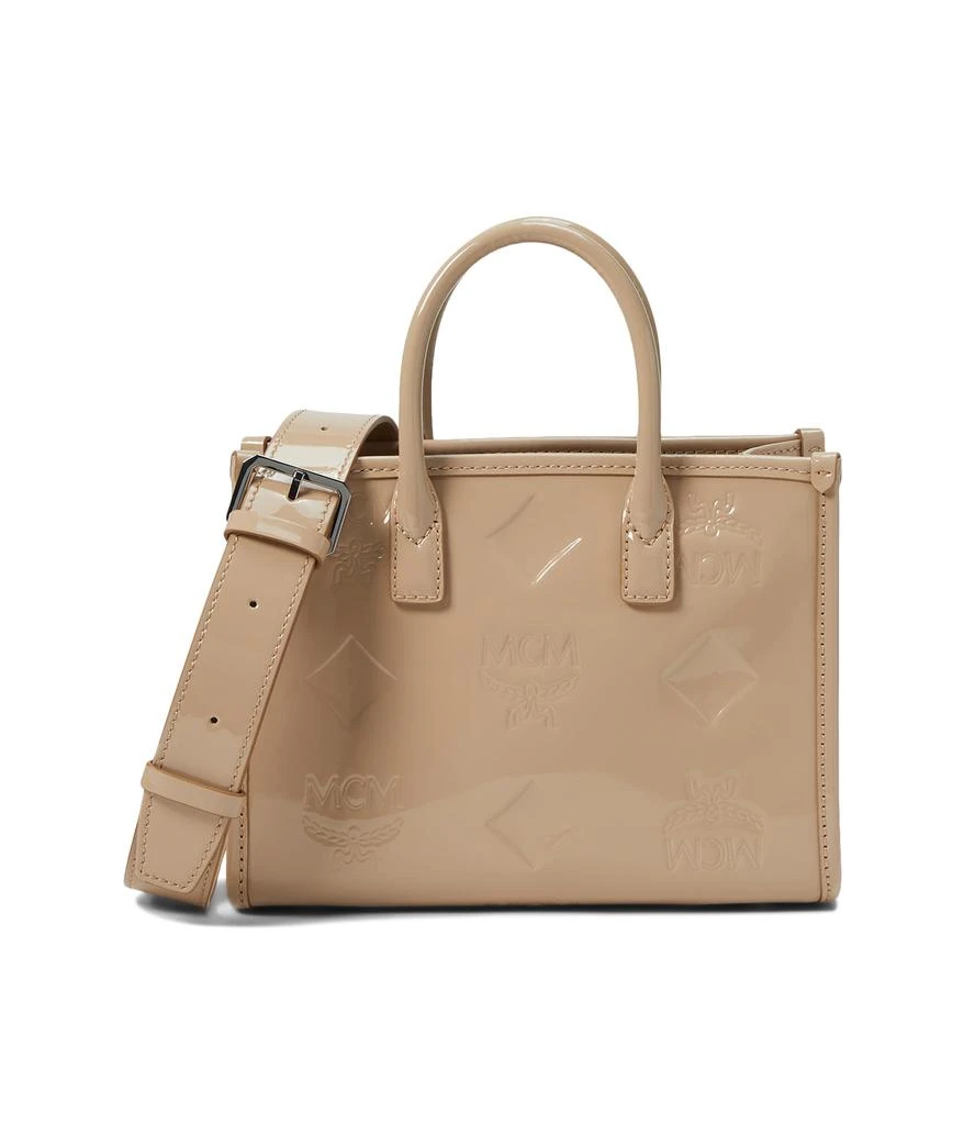 商品MCM|Munchen Emblem Maxi Monogrammed Leather Tote,价格¥5213,第1张图片