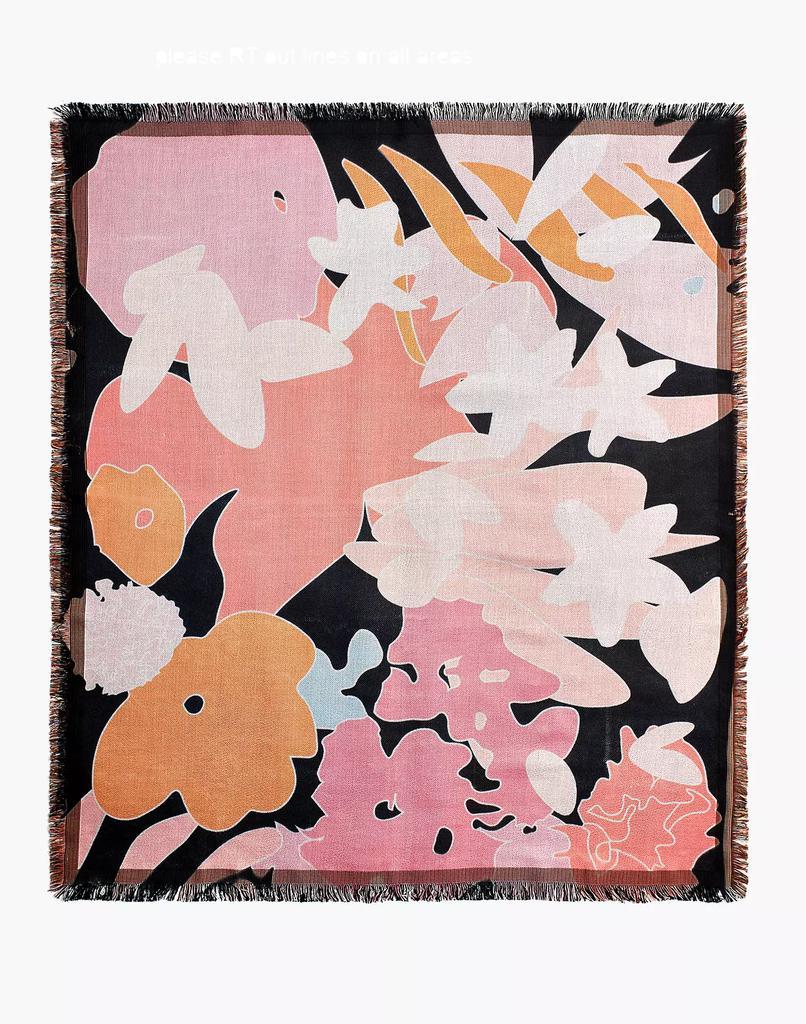 商品Madewell|Buhlaixe Studio Autumn Bloom Throw Blanket,价格¥872,第5张图片详细描述
