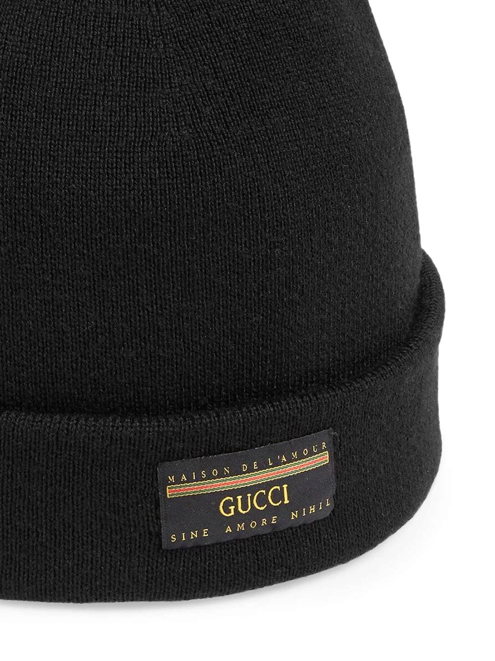 商品【圣诞节假期，预售12天】 Gucci|Gucci 男士帽子 6121184G3321000 黑色,价格¥2033,第3张图片详细描述