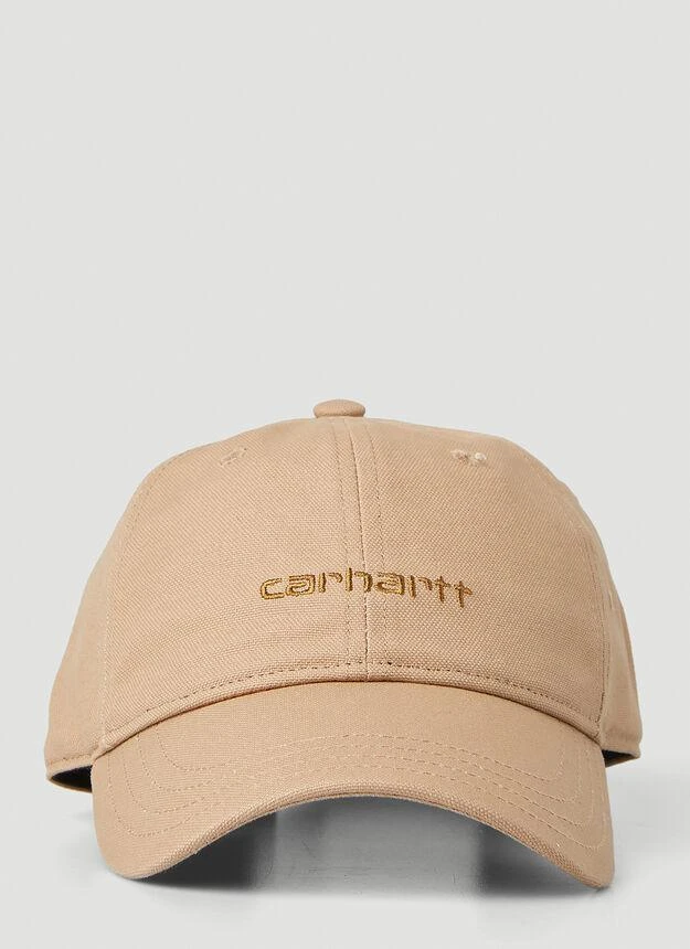 商品Carhartt|Script Baseball Cap in Beige,价格¥345,第1张图片