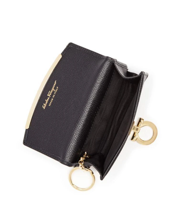 商品Salvatore Ferragamo|Icona Score Leather Card Case,价格¥2207,第2张图片详细描述