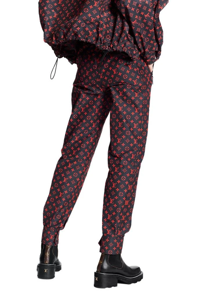 商品Louis Vuitton|Red Monogram Jogging Pants In Technical Cotton,价格¥10776,第3张图片详细描述