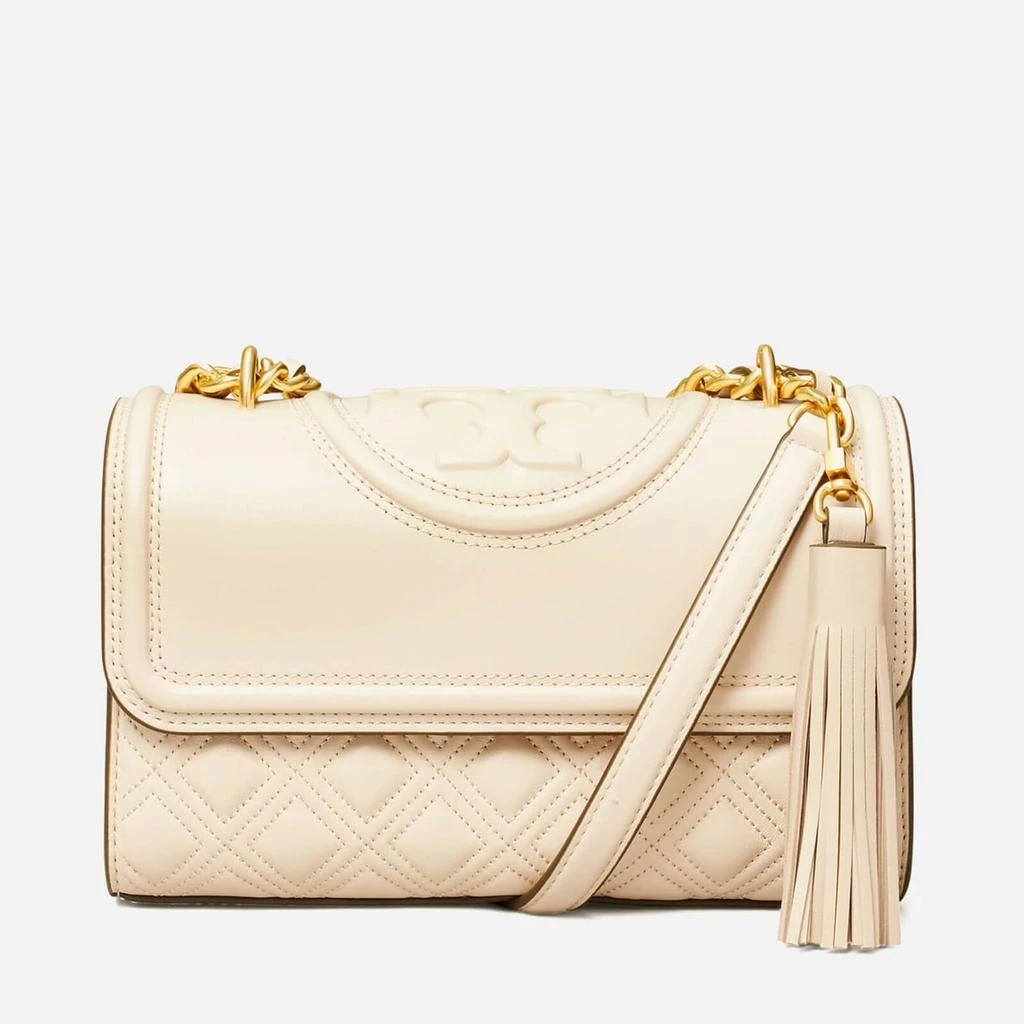 商品Tory Burch|Tory Burch Women's Fleming Small Shoulder Bag - New Cream,价格¥5193,第1张图片