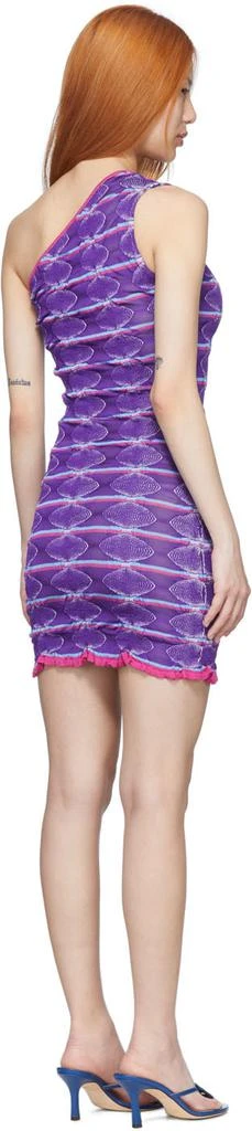 商品Gimaguas|SSENSE Exclusive Purple Mini Dress,价格¥591,第3张图片详细描述