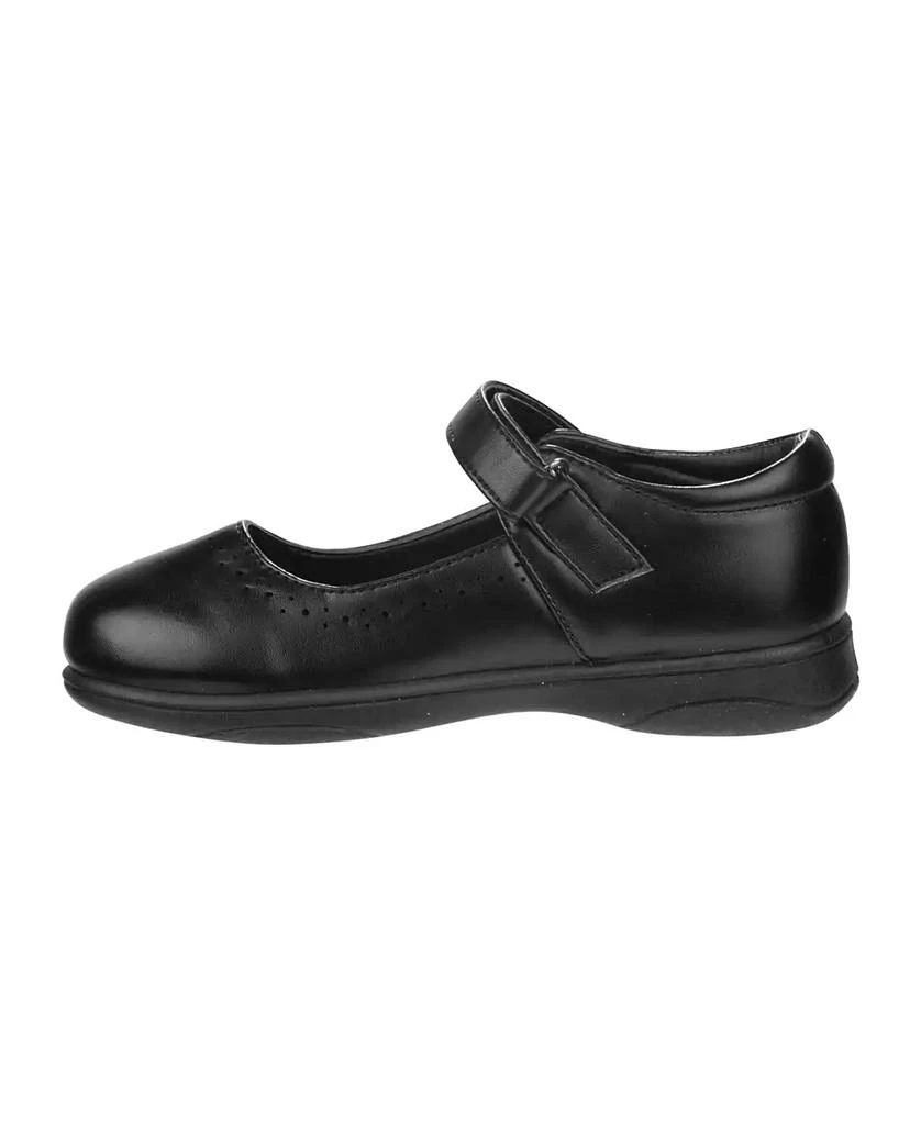 商品Petalia|Big Girls Mary Jane Round Toe Hook and Loop Dress Shoe,价格¥150,第4张图片详细描述