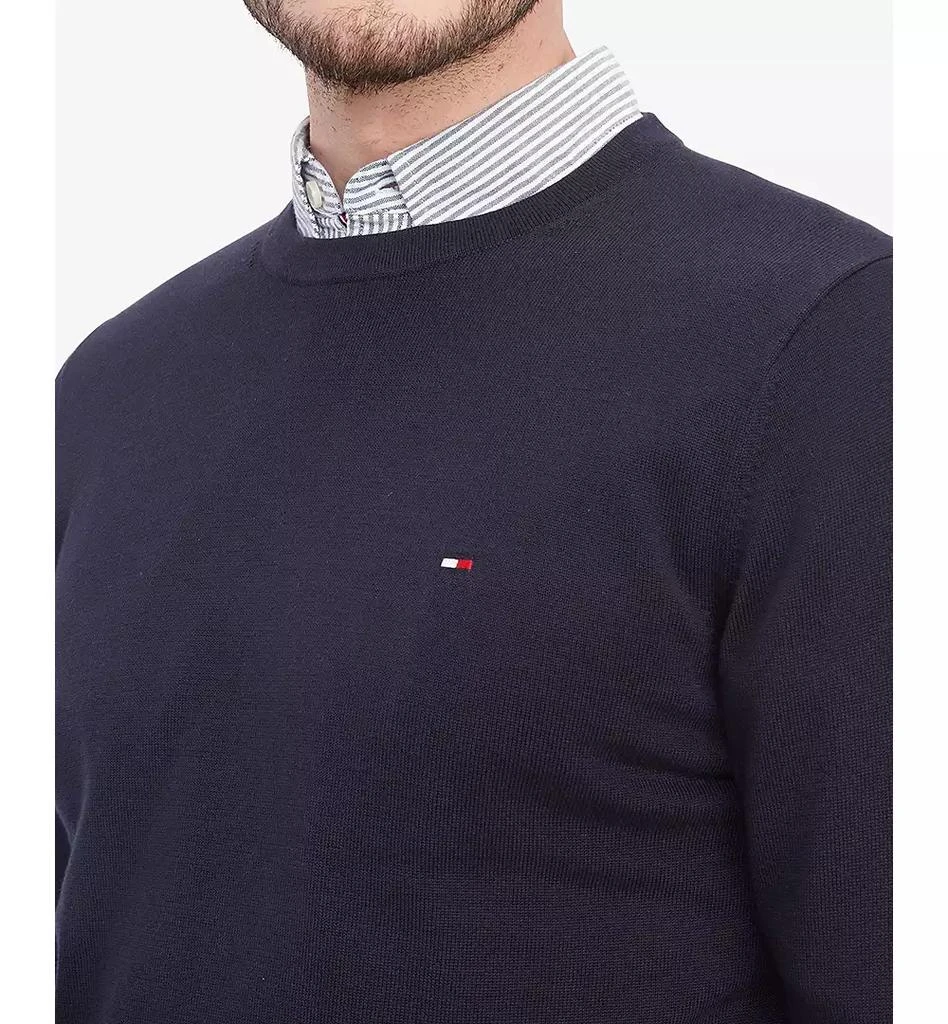 商品Tommy Hilfiger|纯棉圆领针织衫,价格¥374,第3张图片详细描述