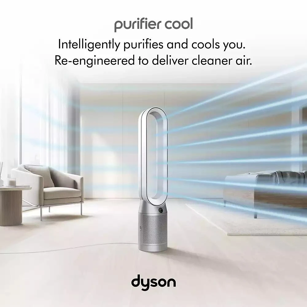 商品Dyson|Purifier Cool Connected Tower Fan TP07 | White/Silver,价格¥5018,第2张图片详细描述