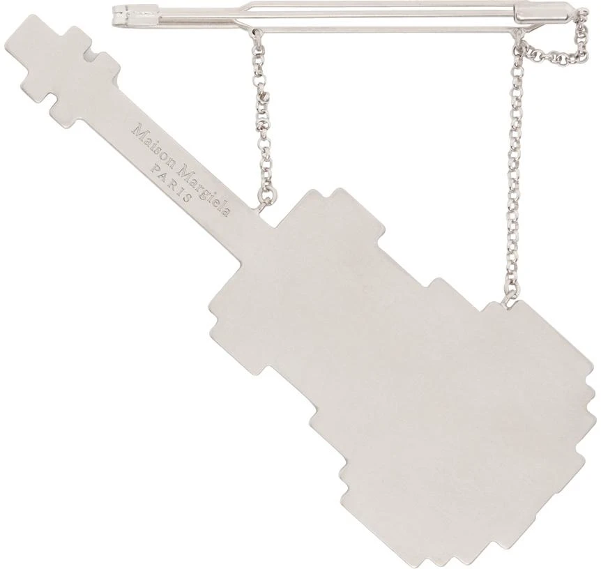 商品MAISON MARGIELA|Silver Graphic Pin,价格¥2808,第2张图片详细描述