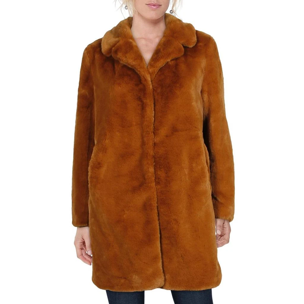 商品Love Token|Love Token Womens Faux Fur Lightweight Jacket,价格¥161,第1张图片