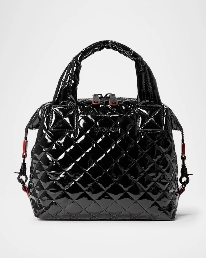 商品MZ Wallace|Sutton Deluxe Small Patent Quilted Crossbody Bag,价格¥2054,第1张图片