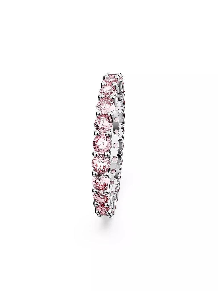 商品Swarovski|Matrix Rhodium-Plated &amp; Crystal Eternity Band,价格¥888,第3张图片详细描述