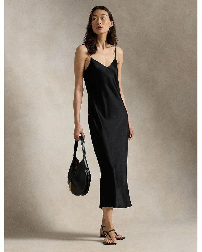 商品Ralph Lauren|Lauren Ralph Lauren Satin Midi Slip Dress,价格¥2097,第2张图片详细描述