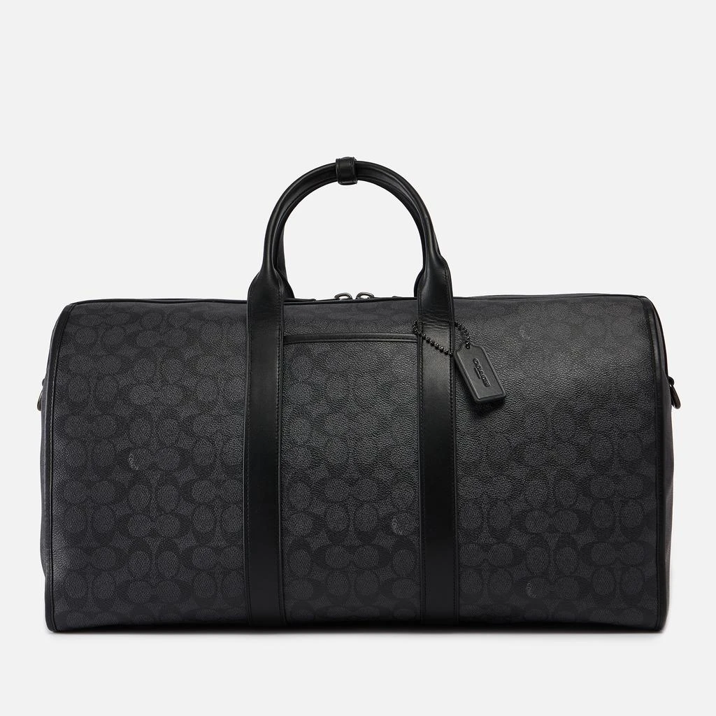 商品Coach|Coach Signature Gotham Leather and Canvas Duffle Bag,价格¥4319,第1张图片