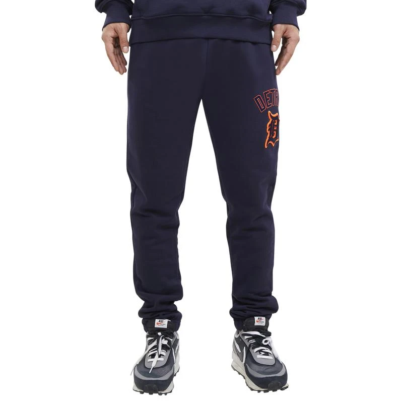 商品Pro Standard|Pro Standard Tigers Stacked Logo Joggers - Men's,价格¥743,第1张图片