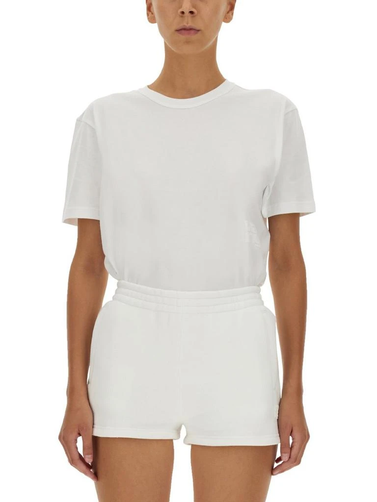 商品Alexander Wang|T By Alexander Wang Crewneck Short-Sleeved T-Shirt,价格¥673,第3张图片详细描述