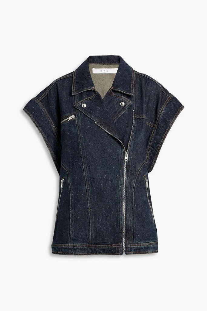 商品IRO|Ulmes Donegal denim vest,价格¥1413,第1张图片