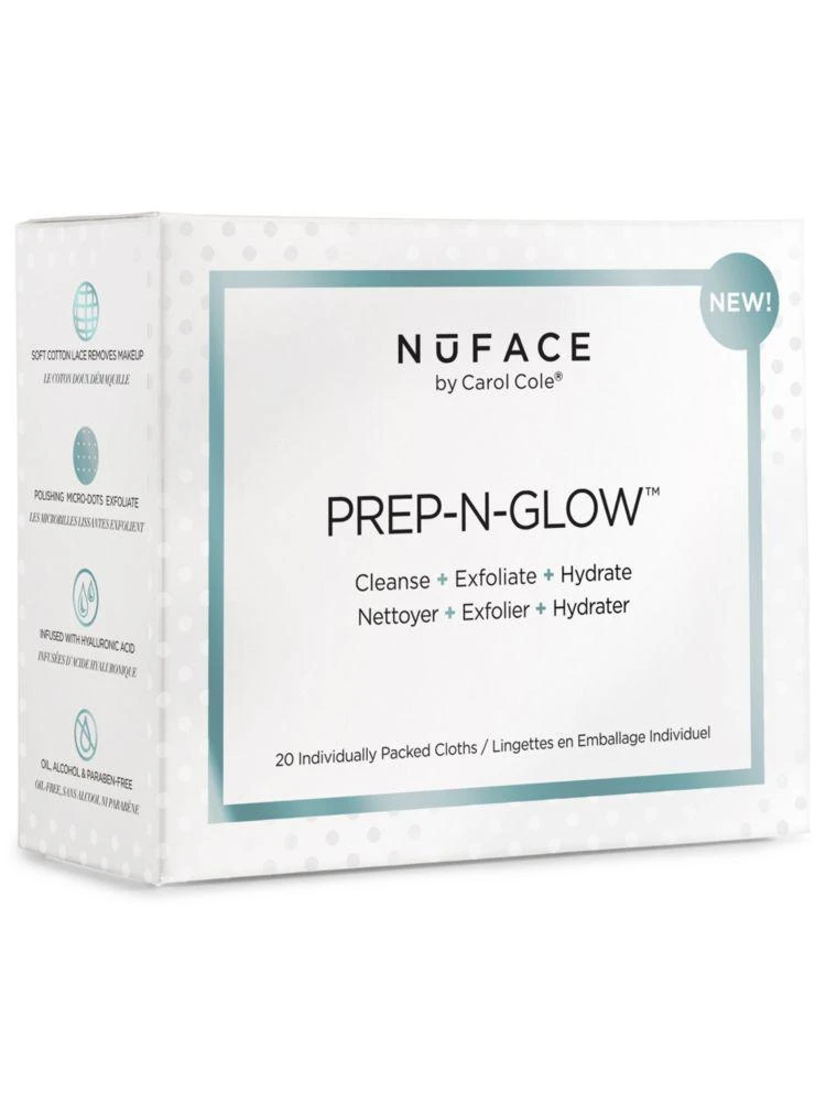 商品NuFace|Prep-N-Glow 20-Pack Cloth Set,价格¥121,第1张图片