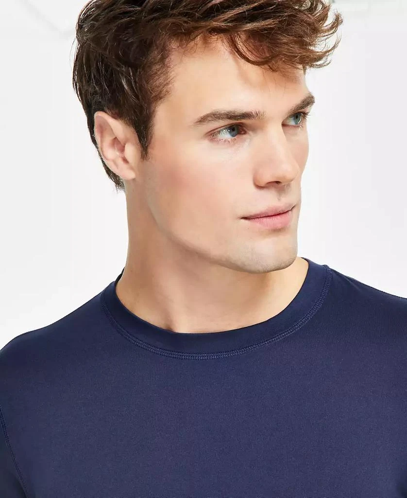 商品Perry Ellis|Men's Deluxe Touch Knit Crewneck Shirt,价格¥146,第3张图片详细描述