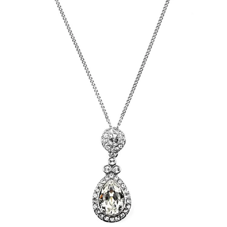 商品Givenchy|纪梵希水晶吊坠项链Givenchy Necklace, Swarovski Element Teardrop Pendant,价格¥157,第1张图片