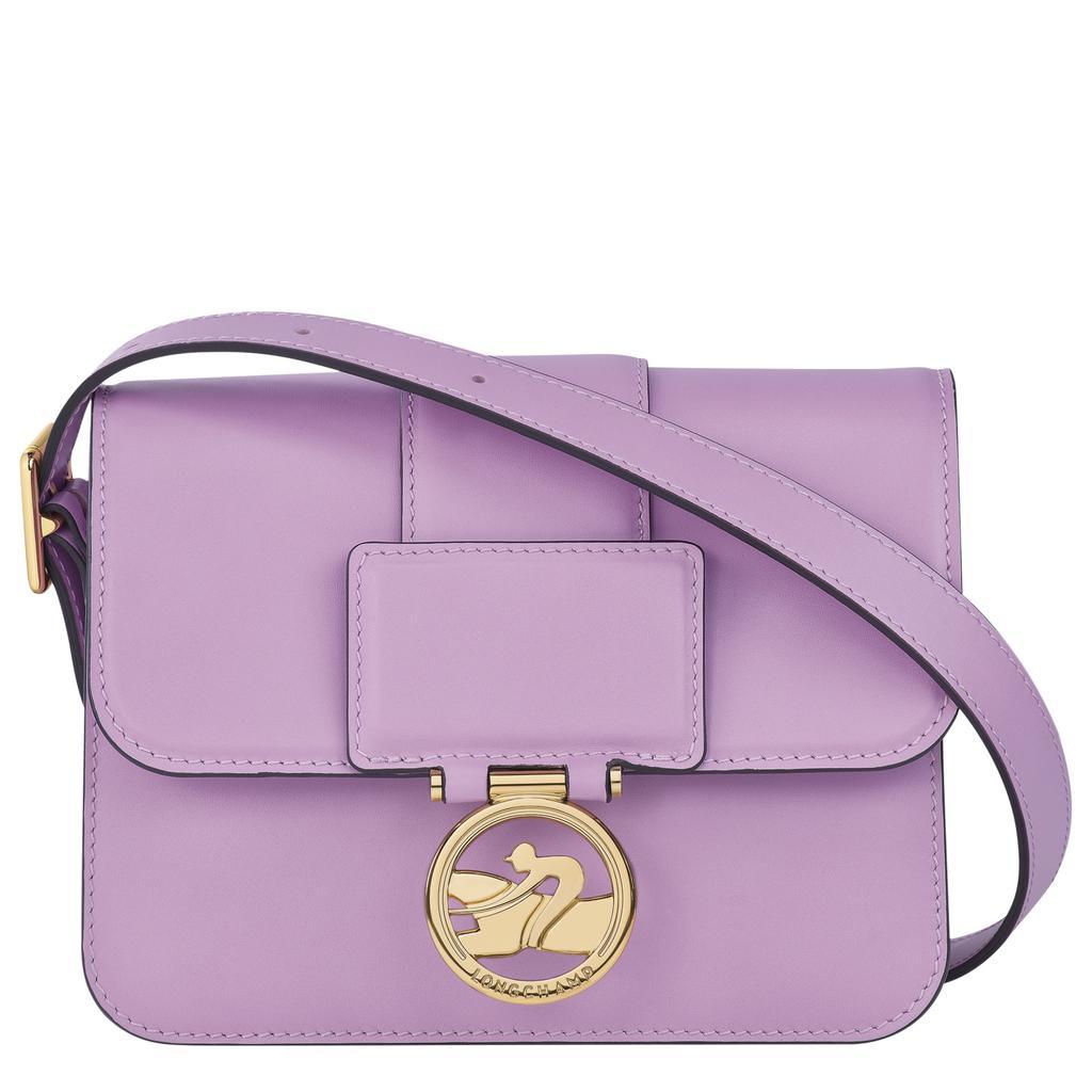 商品Longchamp|珑骧Box-Trot盒子小马标单肩包,价格¥3512,第3张图片详细描述