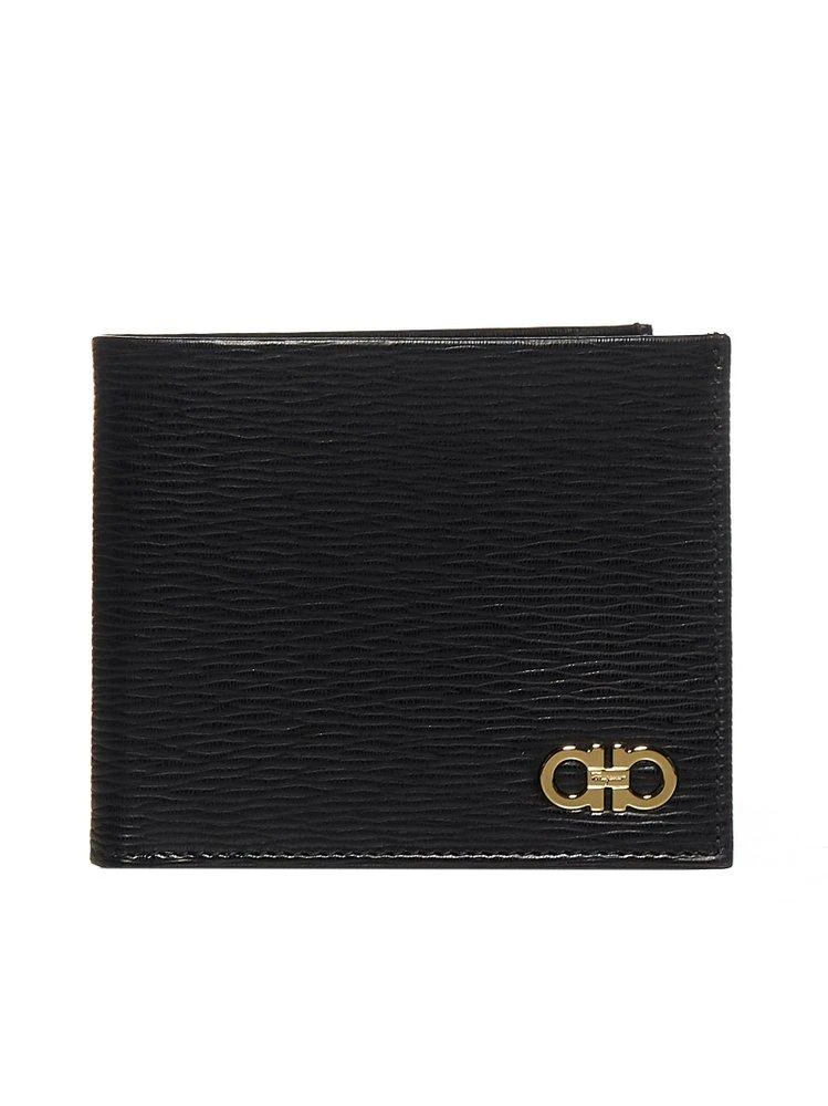 商品Salvatore Ferragamo|Salvatore Ferragamo Logo Plaque Bi-Fold Wallet,价格¥2534,第1张图片