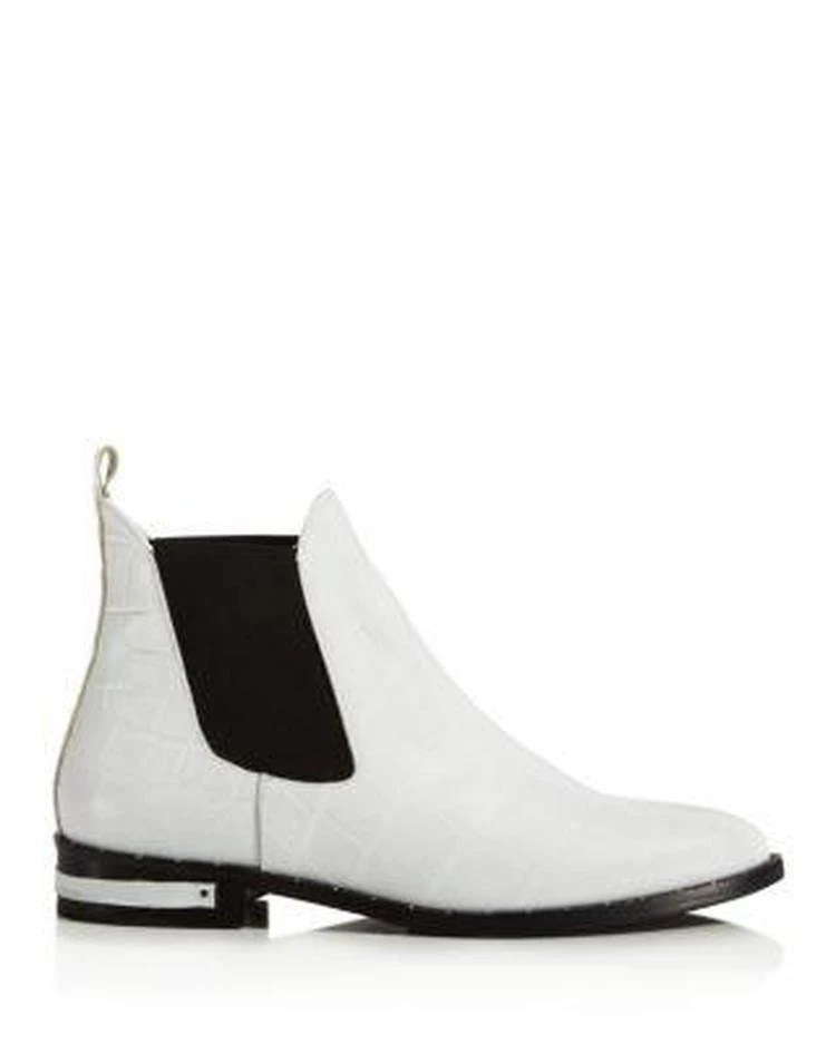 商品Freda Salvador|Sleek Embossed Chelsea Booties - 100% Exclusive,价格¥2354,第2张图片详细描述