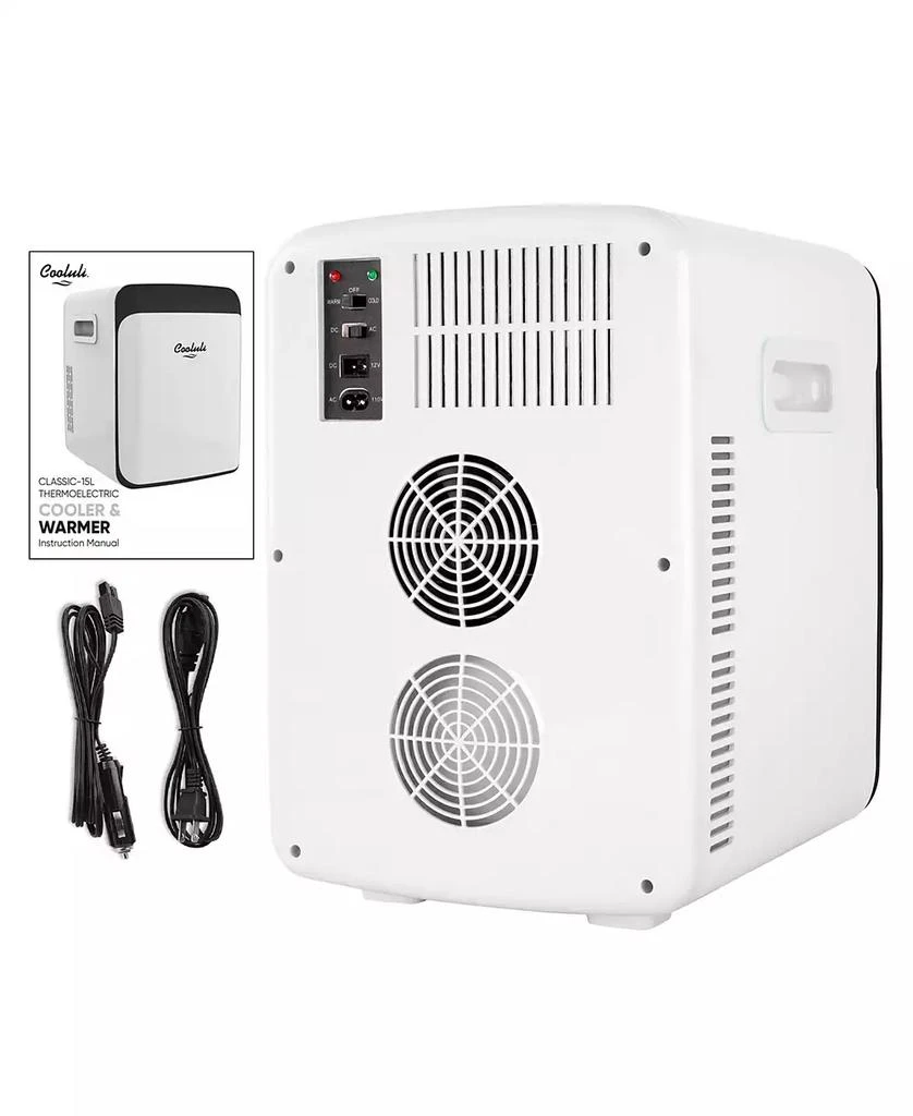 商品Cooluli|Classic-15L Compact Thermoelectric Cooler And Warmer Mini Fridge,价格¥673,第4张图片详细描述