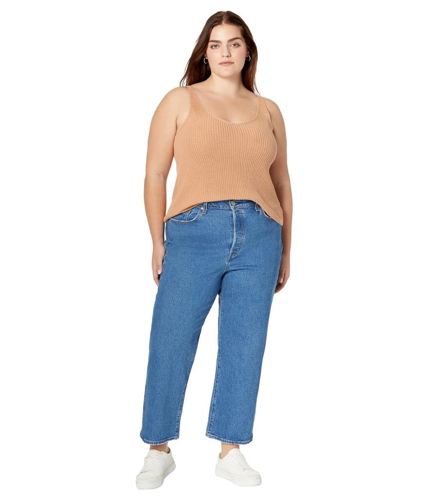 商品Levi's|Plus Size Ribcage Straight Ankle,价格¥575,第4张图片详细描述