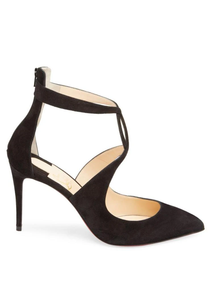 商品Christian Louboutin|Rosas 85 麂皮高跟鞋,价格¥6684,第5张图片详细描述