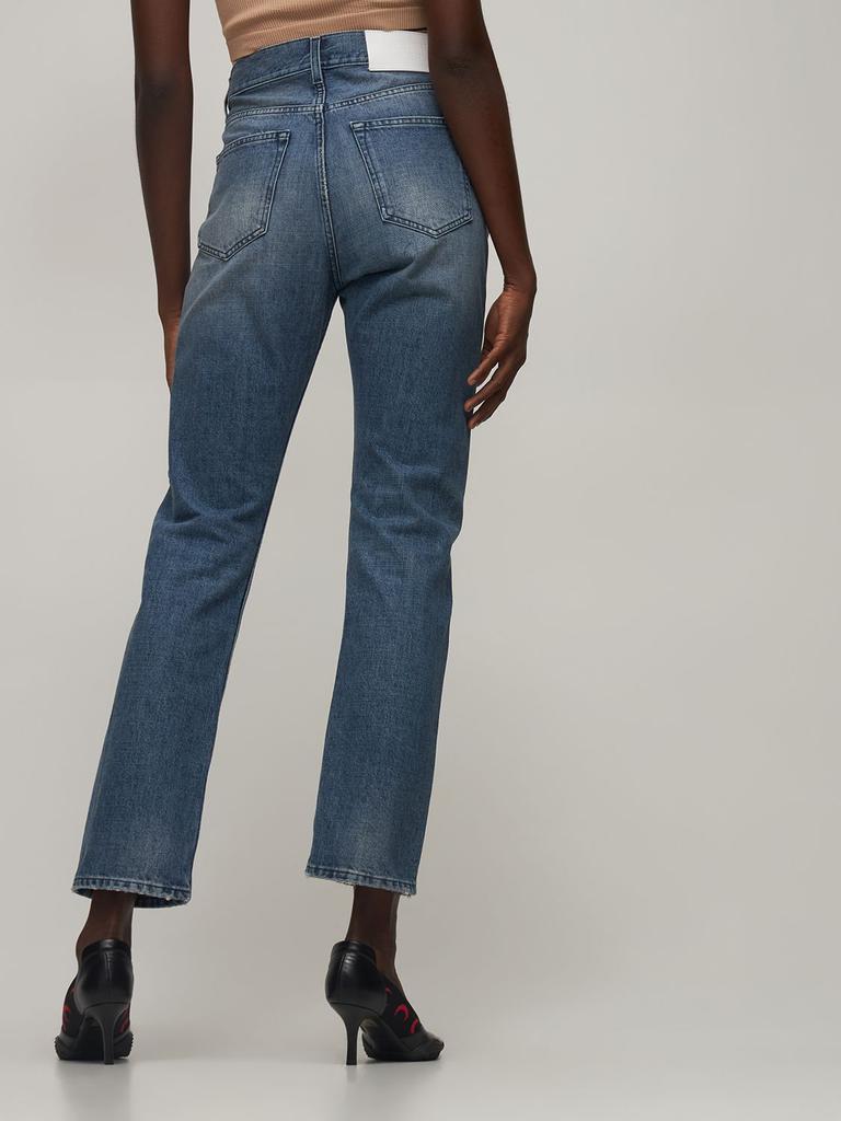 Relaxed Fit Cotton Denim Jeans商品第2张图片规格展示