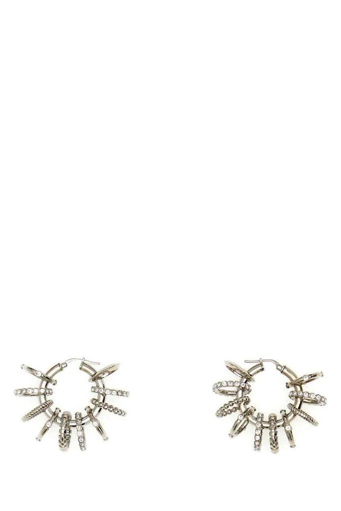 商品Amina Muaddi|Amina Muaddi Earrings in Silver,价格¥4545,第1张图片