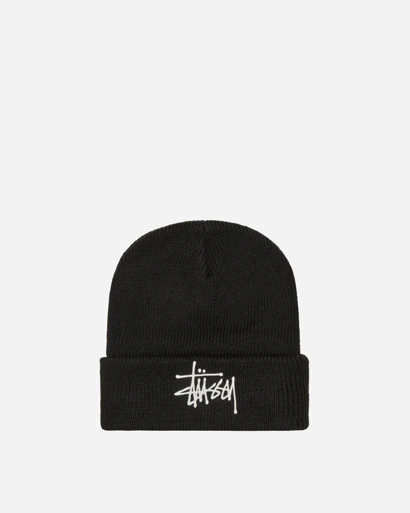 商品STUSSY|Big Basic Thinsulate Beanie Black,价格¥355,第1张图片