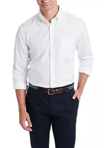 商品Vineyard Vines|Vines Mens Classic Fit Solid Stretch Cotton Shirt,价格¥732,第1张图片