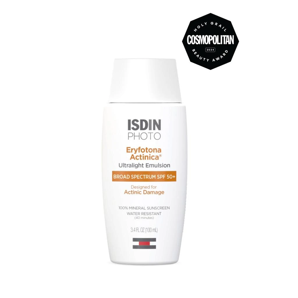 商品ISDIN|ISDIN Eryfotona Actinica Mineral Broad-Spectrum Face Sunscreen SPF 50+,价格¥384,第2张图片详细描述