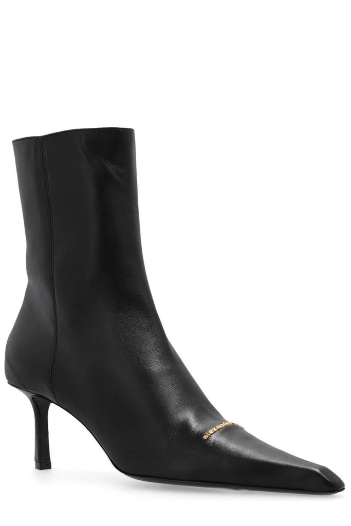 商品Alexander Wang|Alexander Wang Viola Pointed-Toe Ankle Boots,价格¥4759-¥6746,第2张图片详细描述