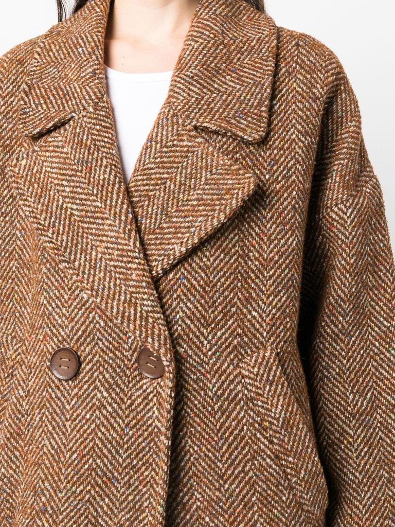 ALYSI - Wool Doulbe-breasted Coat商品第2张图片规格展示