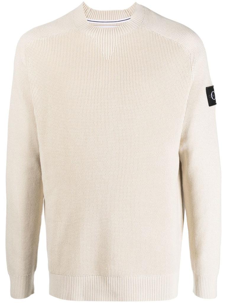 CALVIN KLEIN Crew neck jumper商品第1张图片规格展示