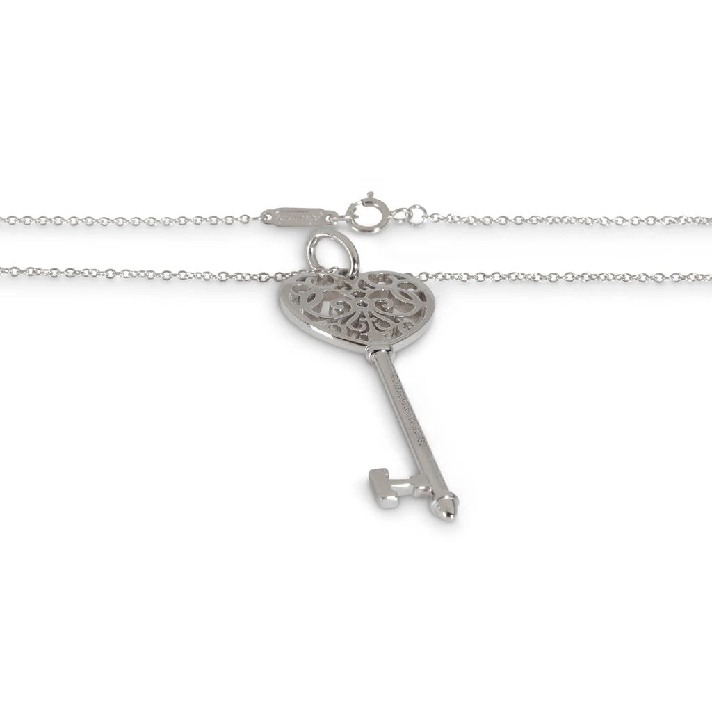 商品[二手商品] Tiffany & Co.|. Keys Fashion Pendant in 18k White Gold 0.05 CTW,价格¥9926,第1张图片