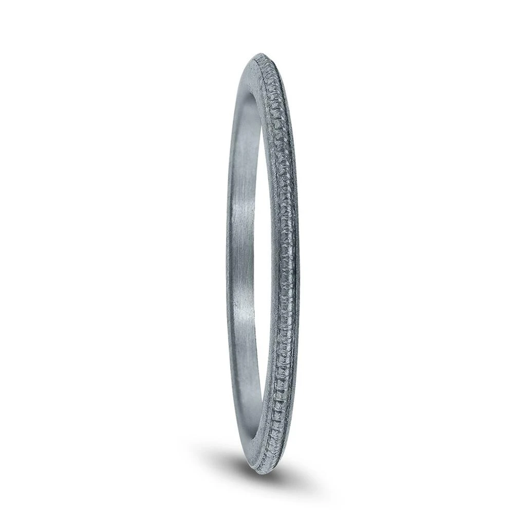 商品SSELECTS|1Mm Coin Edge Thin Wedding Band In 14K White Gold,价格¥1183,第2张图片详细描述