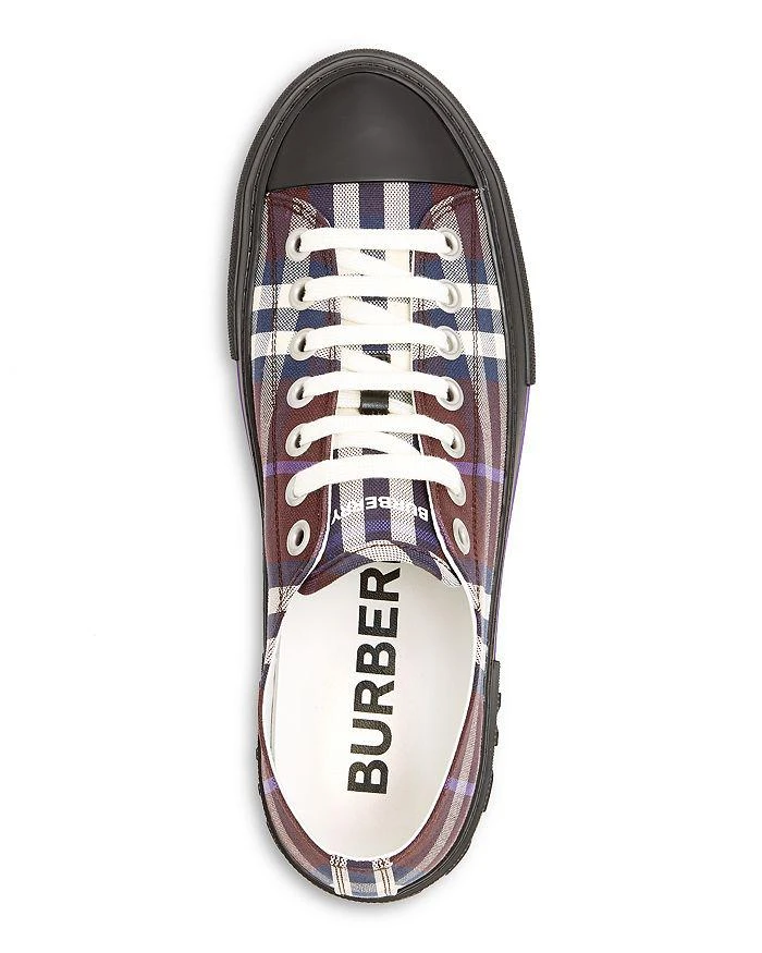 商品Burberry|Men's Vintage Check Low Top Sneakers,价格¥4462,第2张图片详细描述