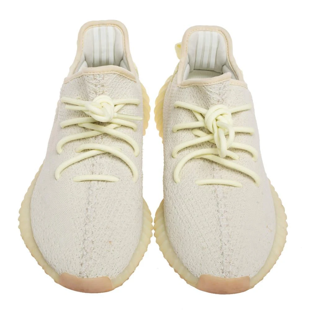 商品[二手商品] YEEZY|Yeezy x Adidas Green Knit Fabric 350 V2 Butter Sneakers Size 43 1/3,价格¥1215,第3张图片详细描述